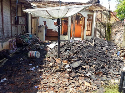 Kebakaran di Karabohong Hanguskan 1 Rumah Milik Warga