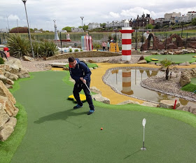 We played at Championship Adventure Golf in New Brighton on National Miniature Golf Day 2017