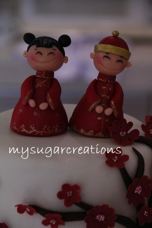 Cherry Blossom Wedding Cake 6 7 8 9 and 10 Moist Chocolate Cake