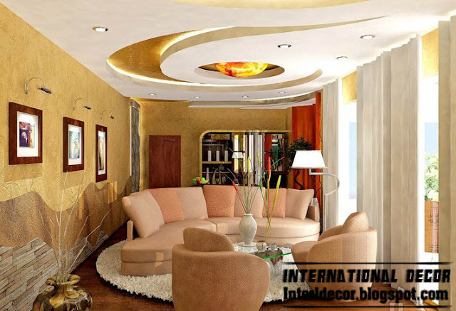 Modern False ceiling designs for living room 2017