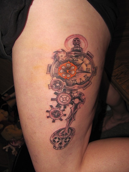 A new steampunk tattoo