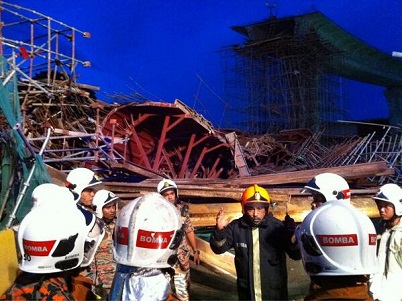 Tragedi Jambatan Pulau Pinang Runtuh