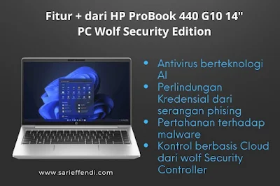 fitur keamanan dari hp probook g10 wolf security edition