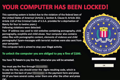 Ransomware Virus Nakal Yang Menyandera Data Di Harddisk Komputer