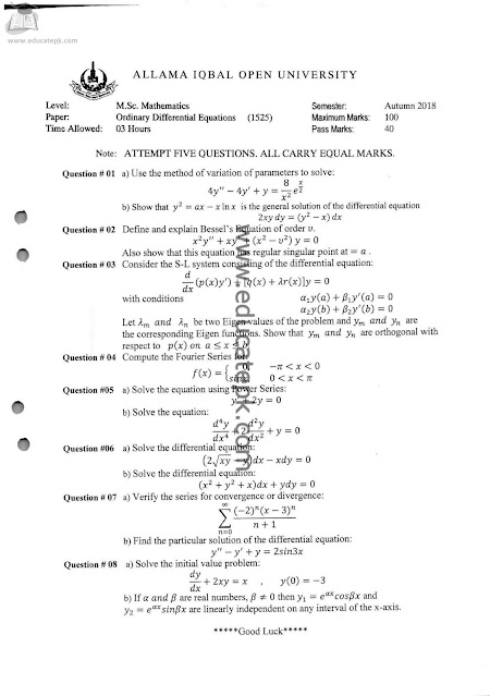 aiou-old-papers-msc-mathematics-1525