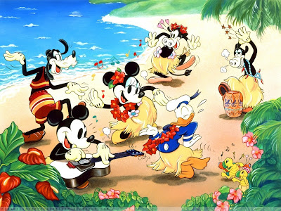 Disney Mickey and Mini Mouse Wallpaper | Resolution 1024 x 768