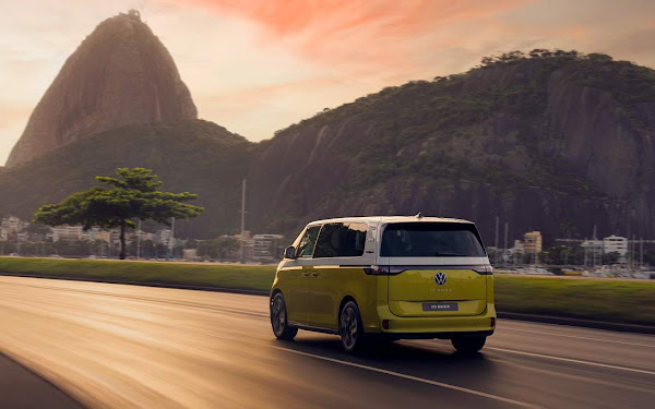 VW ID.Buzz - nova Kombi elétrica é fotografada no Rio de Janeiro