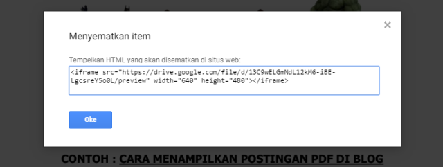 Amaterasu Blog akan mengulas tutorial tentang Cara Menampilkan File PDF di Postingan Blog Platform Blogger/Blogspot