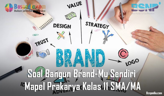 Soal Bangun Brand-Mu Sendiri Mapel Prakarya Kelas 11 SMA/MA