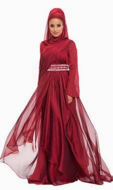 Gaun pesta modern model dress