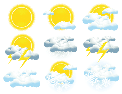 Weather Desktop on Set Of Some Nice Vector Weather Icons  Enjoy
