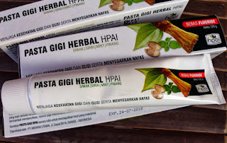 Komposisi manfaat pasta gigi herbal hpai halal sunah nabi terbaik