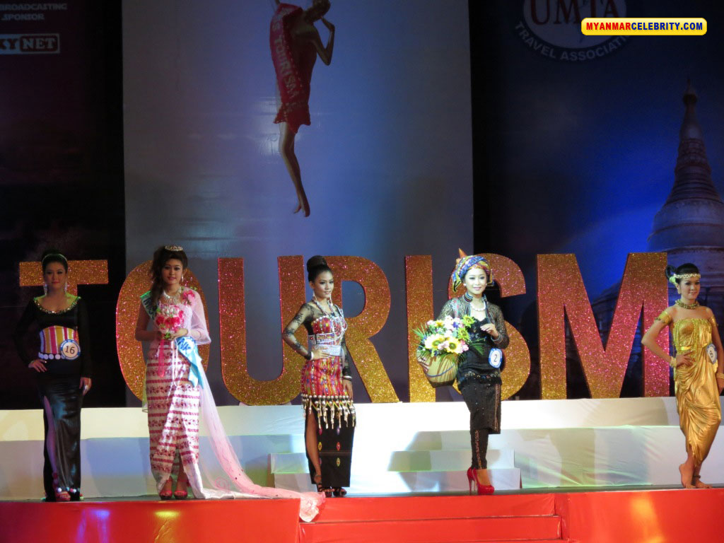 Miss Tourism for Myanmar 2012 Moe Thin Chae