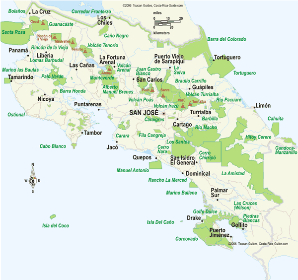 map of costa rica rainforest. Many Costa Rica hotels hold