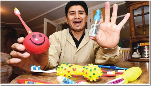 Crean cepillos dentales para niños con síndrome de Down