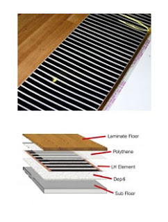 Underfloor Heating Solutions - Under Laminate Elements, Under floor heating