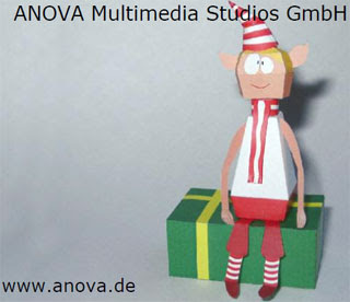 Christmas Elf Papercraft 2