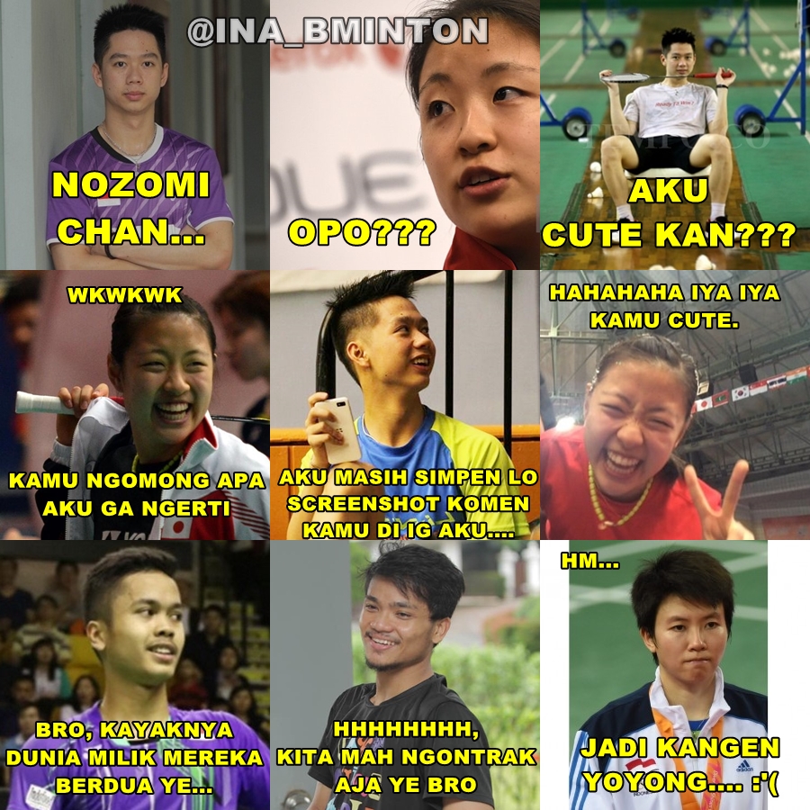 Indonesia Badminton Meme Badminton 2016 Collection