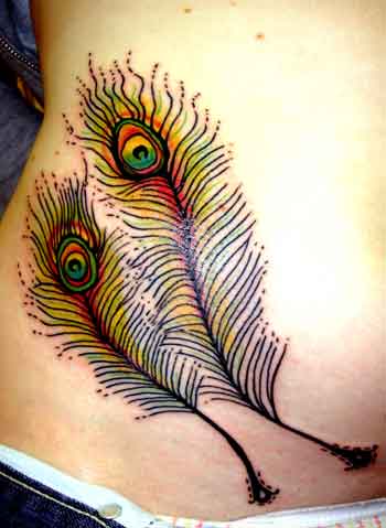 peacock tattoo