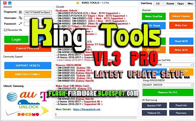 King Tools V1.3 Pro Latest Update Setup Free Download