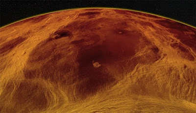 Gerakan Tektonik Bongkahan Es Ditemukan Di Venus
