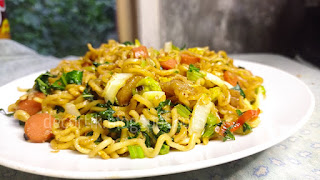 How to make bakmi jawa or mie goreng jawa (javanese fried noodles) recipe