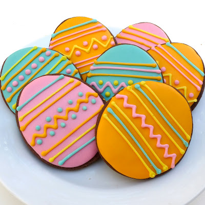 Easter Egg Cookies by Nina's Show & Tell