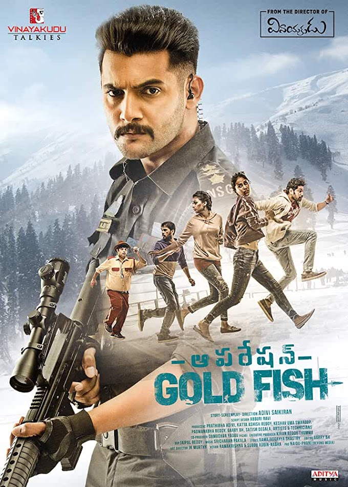 Operation Gold Fish (2019) UNCUT Dual Audio [Hindi-Telugu] Movie