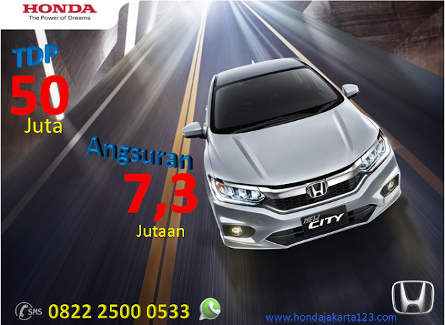 Promo Honda City Jakarta TDP Minim