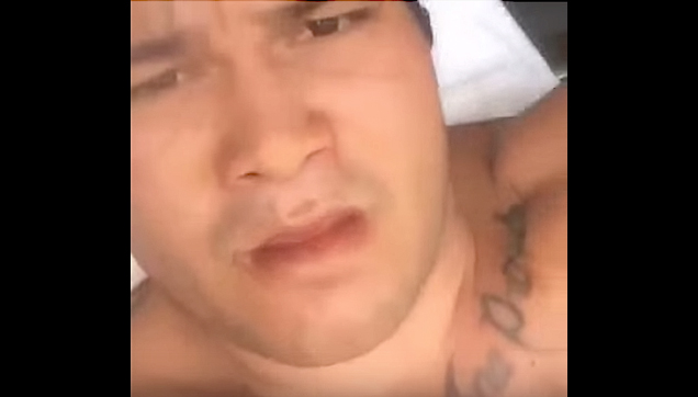 Braxton Rocha's video himself after the tiger shark attack