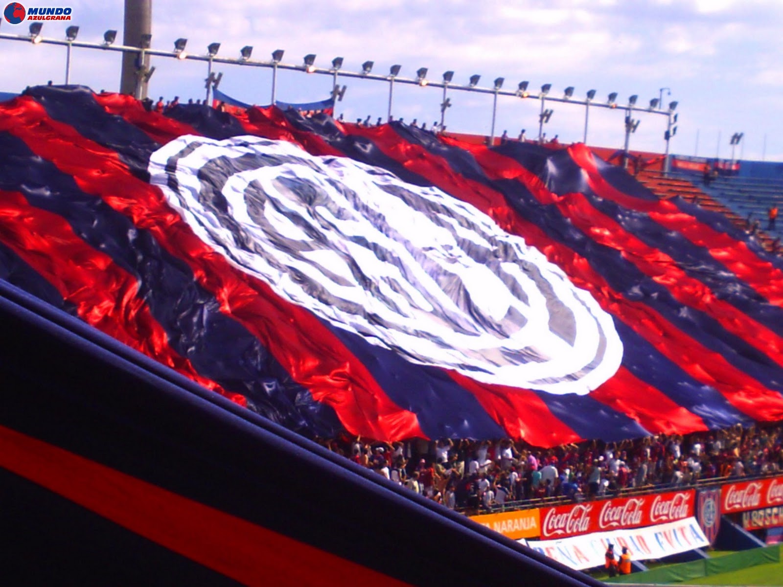 Wallpapers San Lorenzo de Almagro: Bandera. Emblema y Logo