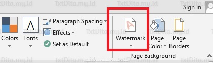 Cara Membuat Watermark di Microsoft Word Dengan Mudah