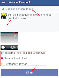 Cara upload video di FB cukup gampang sebab akomodasi itu sudah tersedia di aplikasi sejuta Cara Upload Video di FB Dengan HP Android Atau Laptop