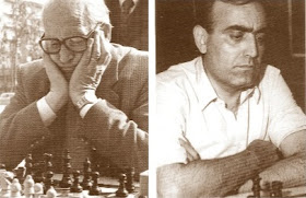 Los ajedrecistas Àngel Ribera y Joaquim Travesset