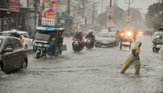 बारिश ने पूरे उत्तर भारत में मचाया कहर, जलभराव से बिगड़े हालात, कई सड़कें जलमग्न Rain wreaks havoc across North India, waterlogging worsens situation, many roads submerged Hodal News