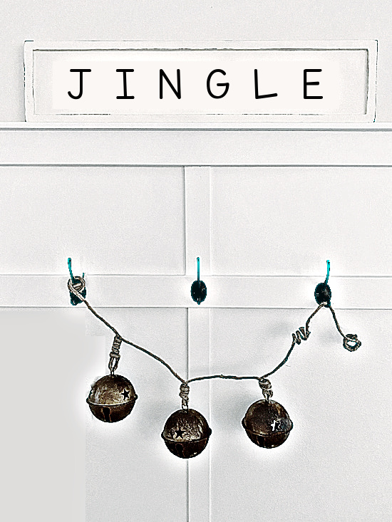 Rusty Jingle Bells Craft Supplies, Make Your Own Garland Witch Bells Door  Hanger DIY Products Christmas Crafts 
