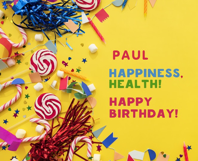 happy birthday paul gif