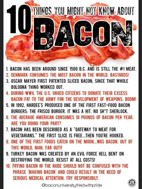 10 things about bacon