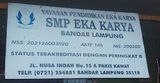 Lowongan GURU di SMP Eka Karya Bandar Lampung