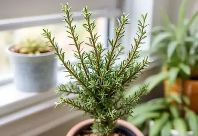 Rosemary (Trainable into a small topiary) in house