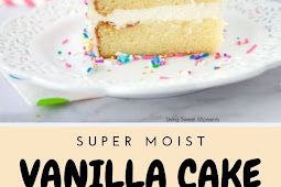 SUPER MOIST VANILLA CAKE