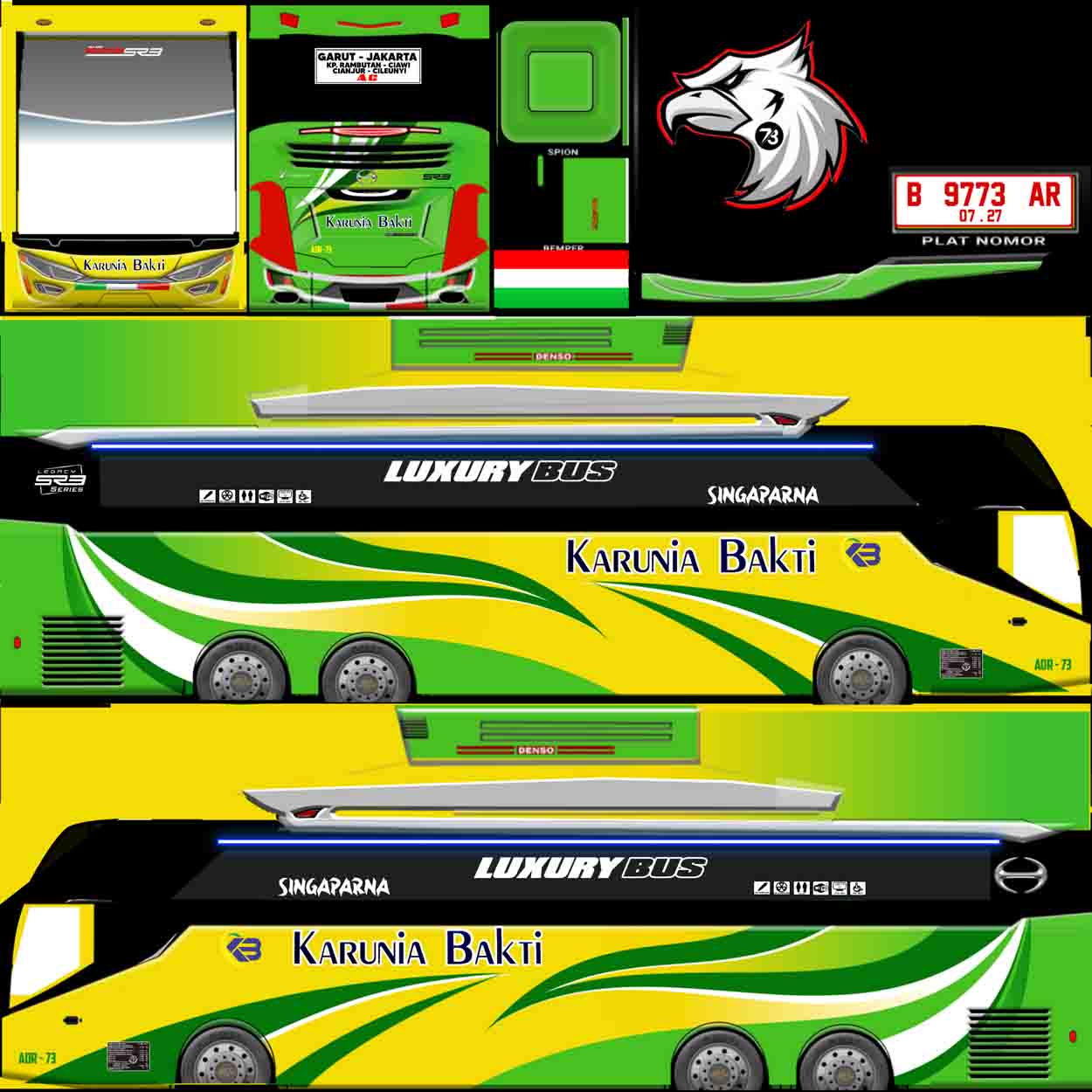 livery bussid karunia bakti