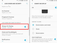 Samsung Açık Ekranı Özelleştirme veya Devre Dışı Bırakma