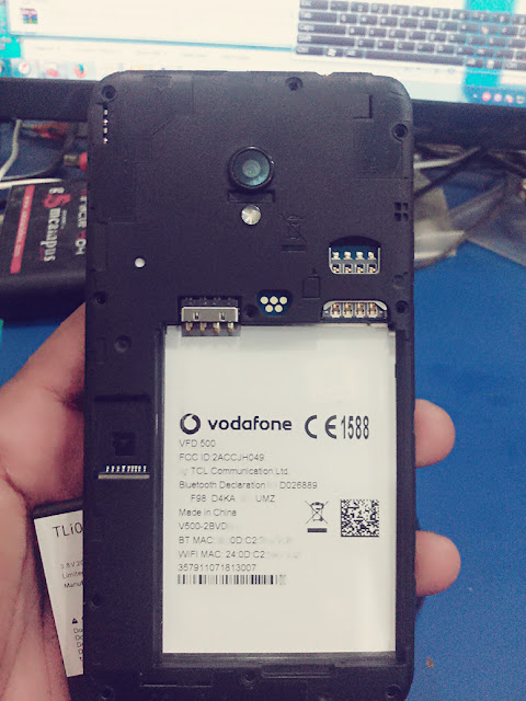 VODAFONE VFD 500 HANG ON LOGO LCD FIX FLASH FILE FIRMWARE 100% TESTED