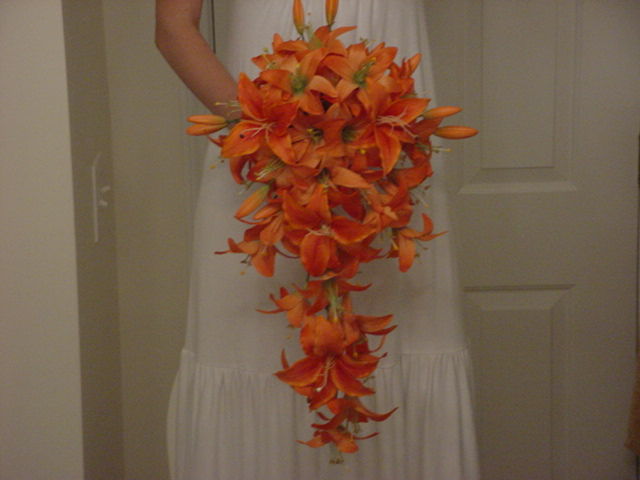 Orange and Gray Wedding Stuff for Sale wedding orange gray decor dress 