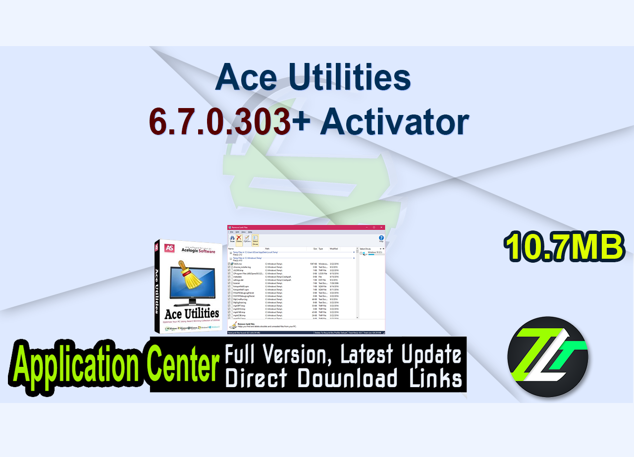 Ace Utilities 6.7.0.303+ Activator