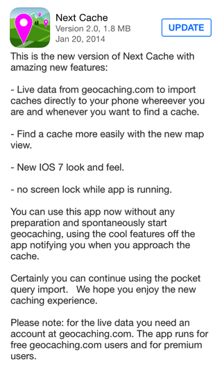 Next Cache version 2.0