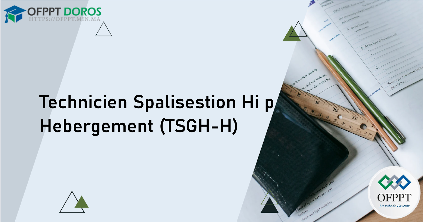 Technicien Spécialisé en Gestion Hôtelière, p : Hébergement (TSGHH) 