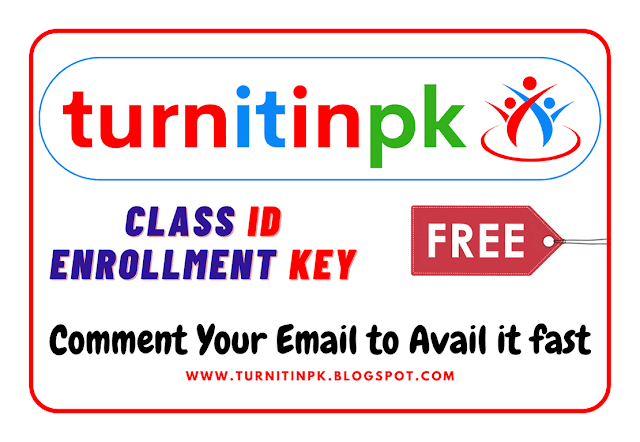 TurnitinClass Id and Enrollment key