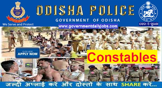 Odisha Police Recruitment 2017 for 521 Constable Posts Apply Online